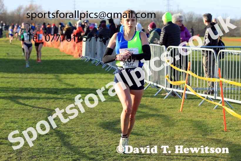 Senior womens 2022 Northern Cross Country Champs., Pontefract. Photo: David T. Hewitson/Sports for All Pics